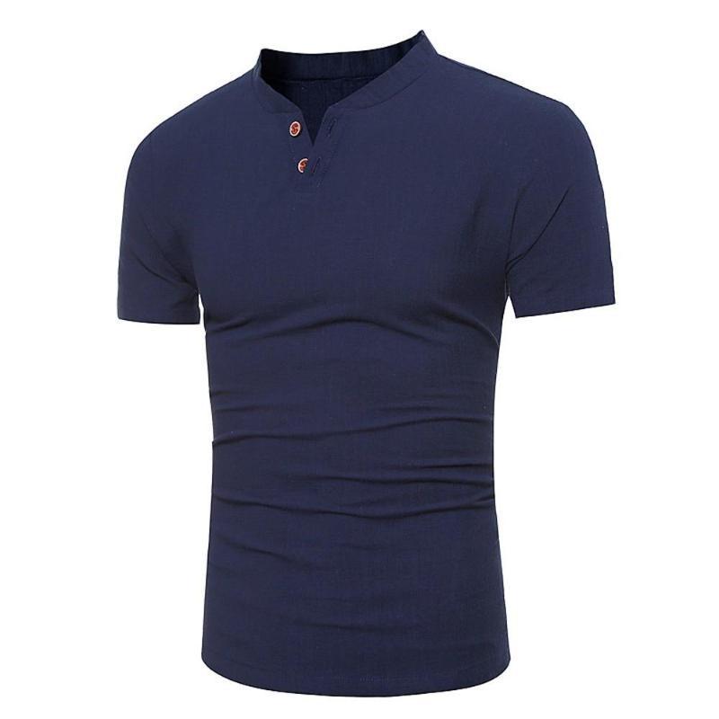 Casual Buttoned T-Shirt