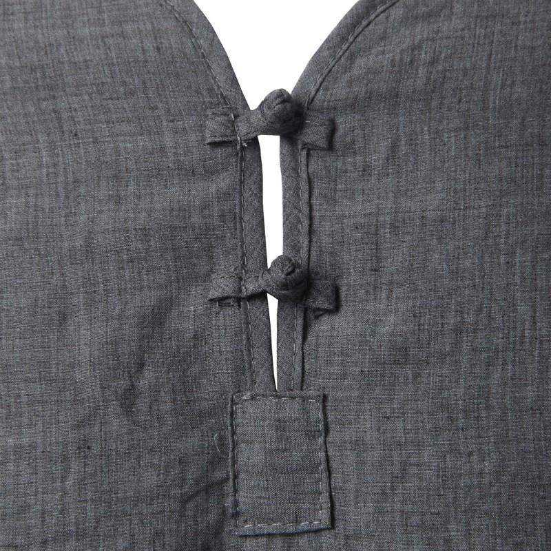 Simple Linen Blend T-Shirt