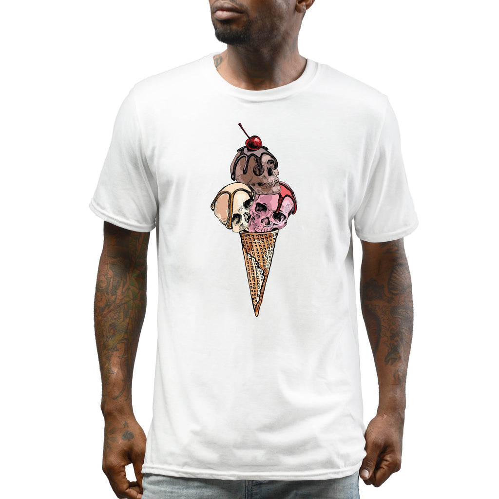 Ice Cream Skull T-Shirt