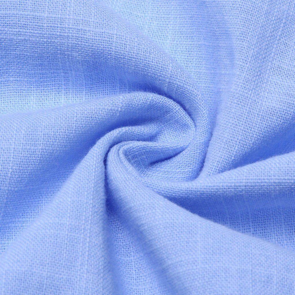 Comfortable Long Sleeve Linen Blend Shirt