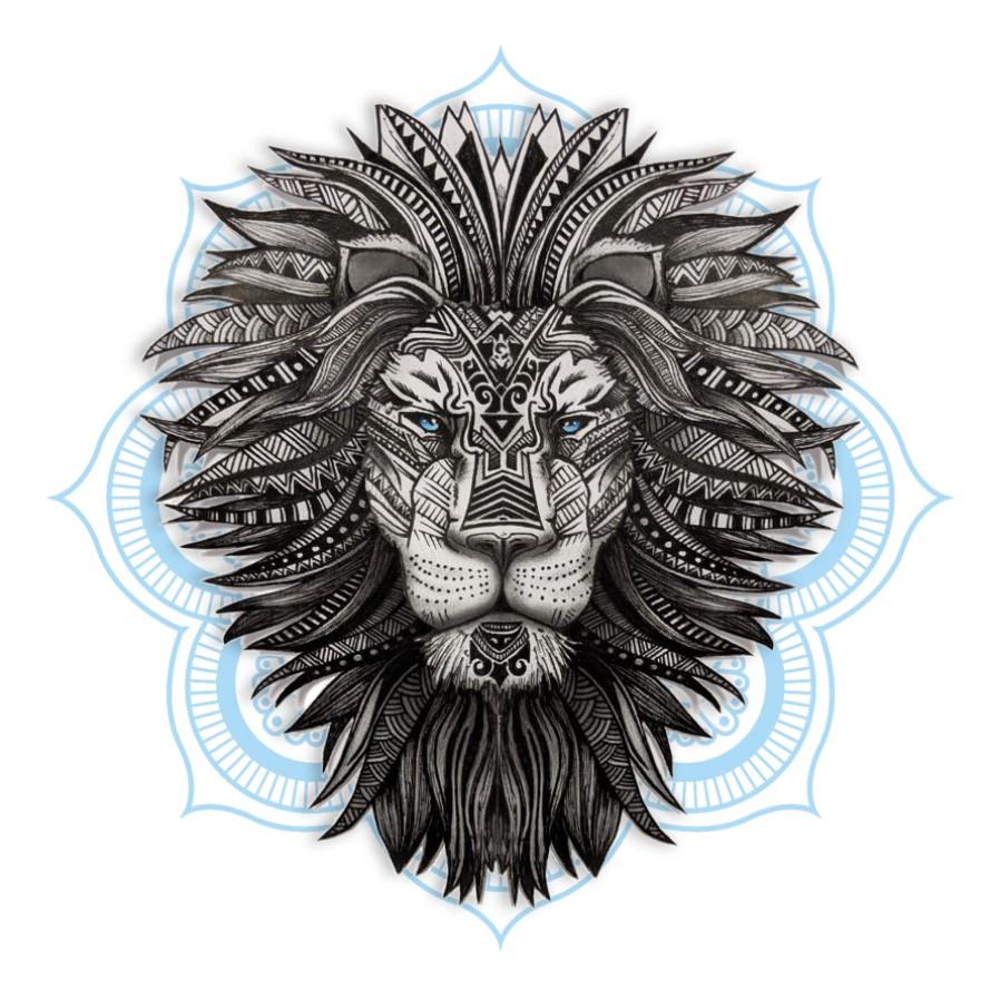 Tribal Lion T-Shirt