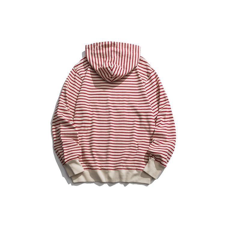 Retro Striped Hoodie
