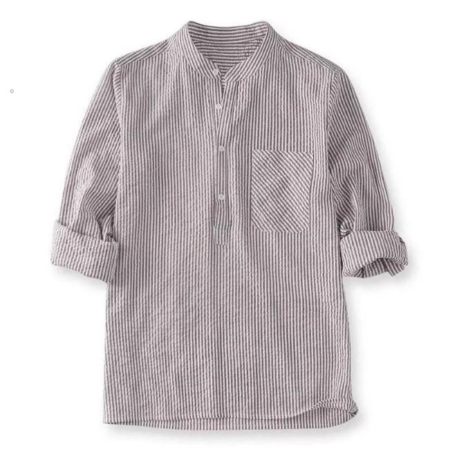 Andrew Striped Button Shirt