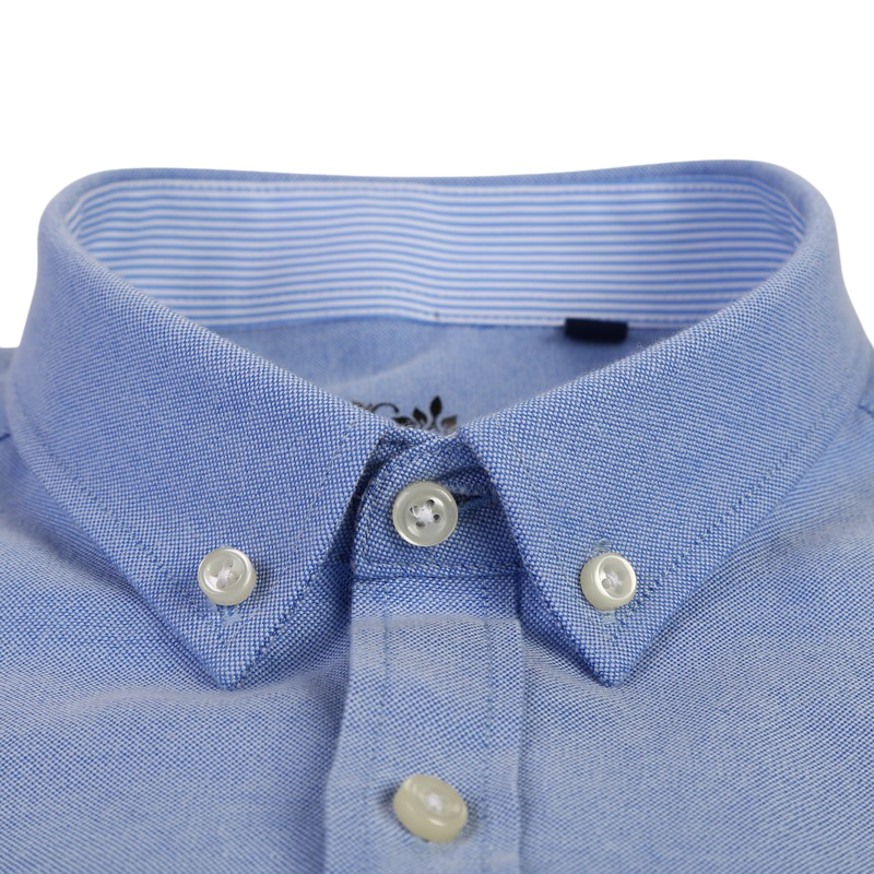 Solid Regular Fit Button-Down Shirt