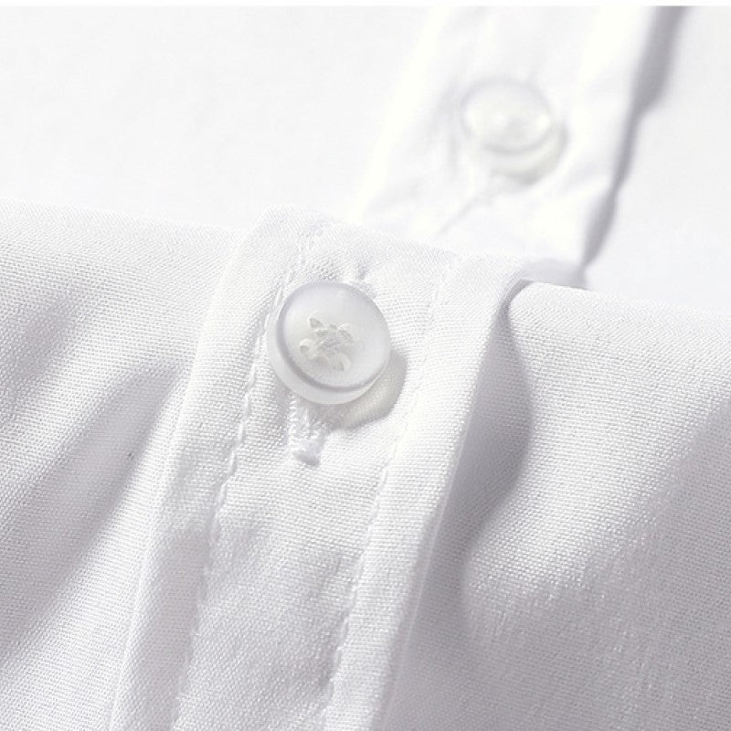 Solid Button Shirt
