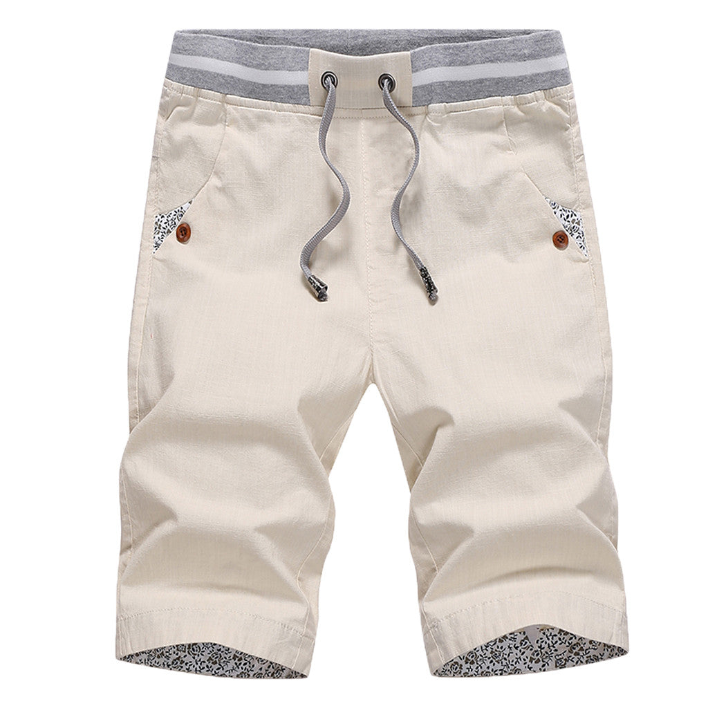Knee-Length Leisure Shorts