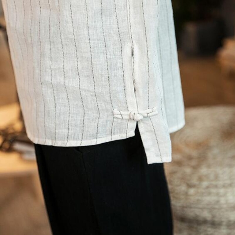 3/4 Sleeve Linen Shirt