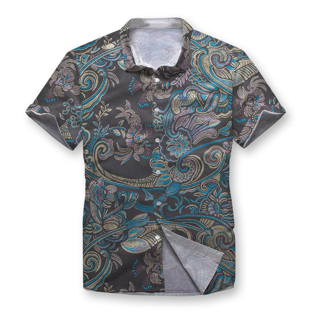 Floral Paisley Button Shirt