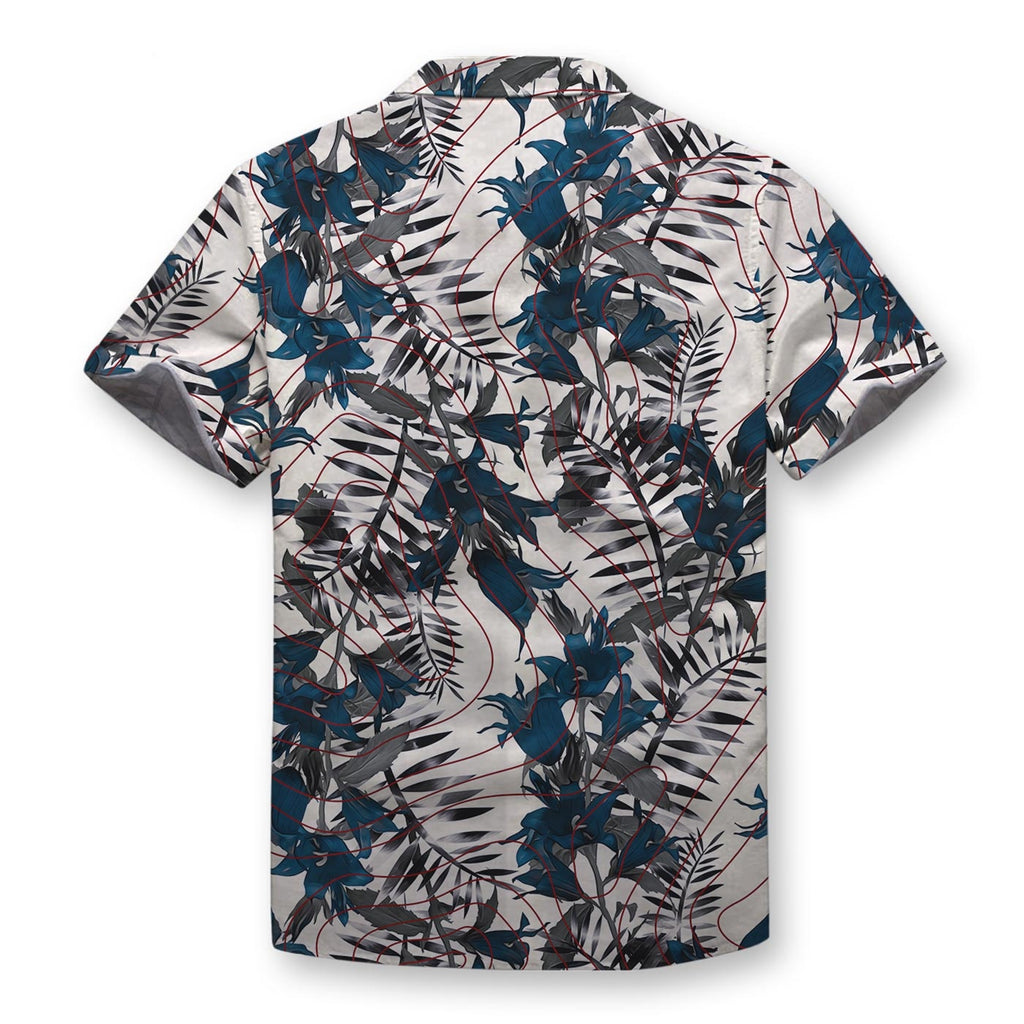 Floral Fence Button Shirt