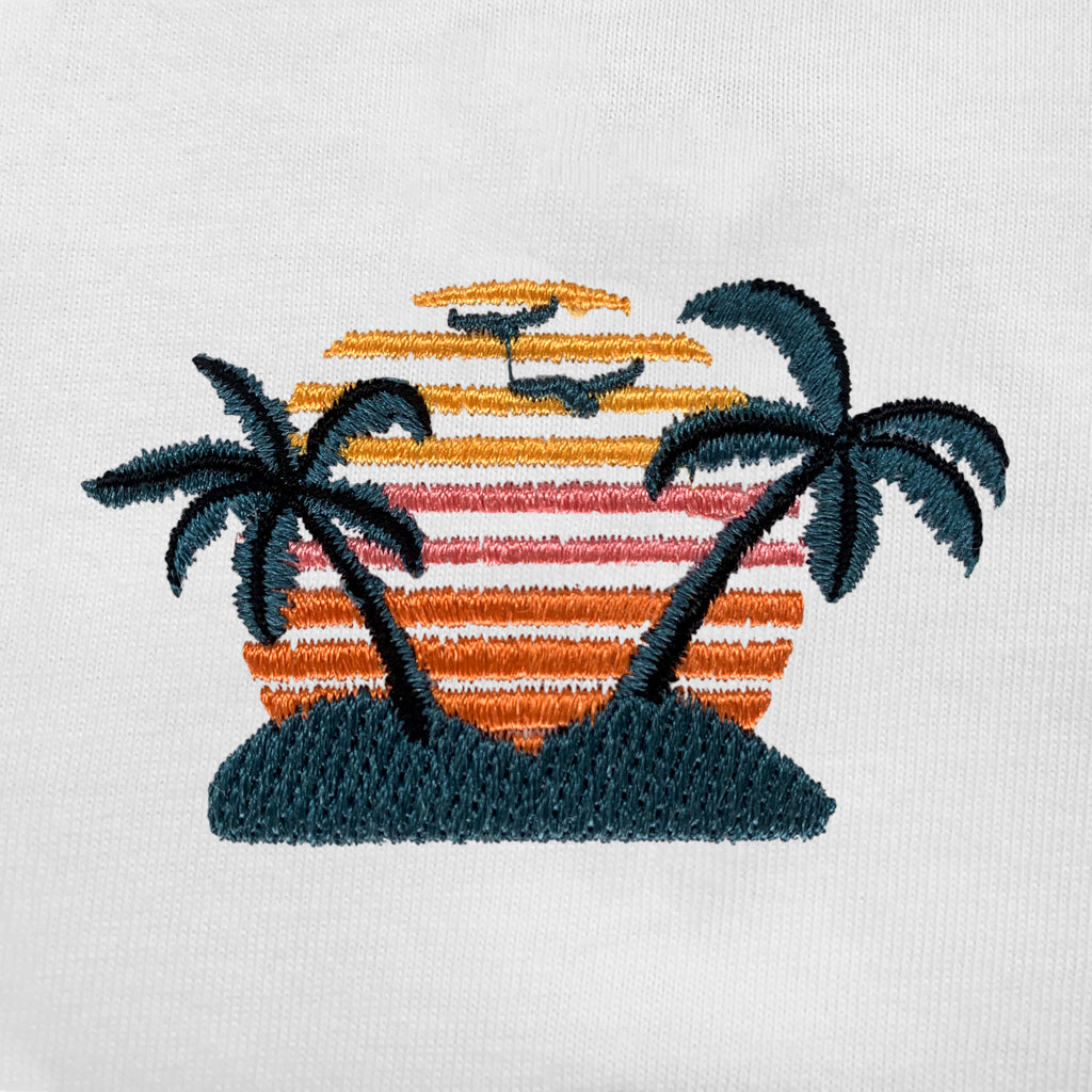 Island Embroidered T-Shirt