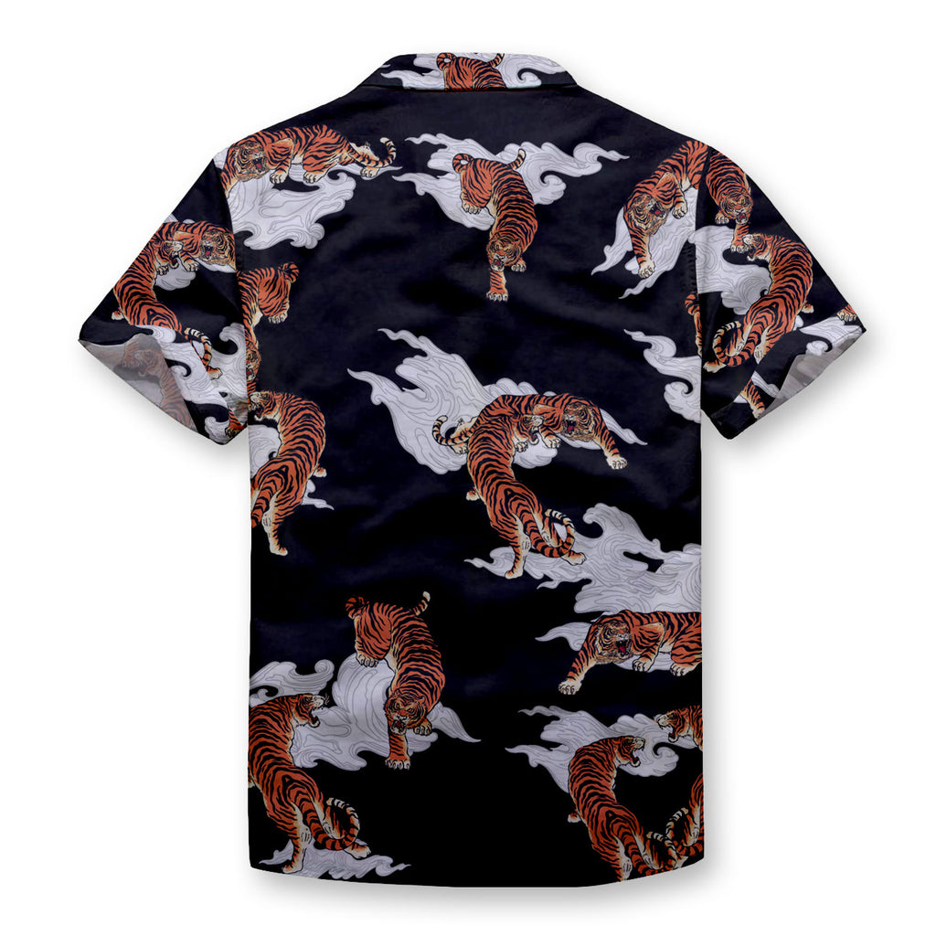 Tiger's Heaven Button Shirt