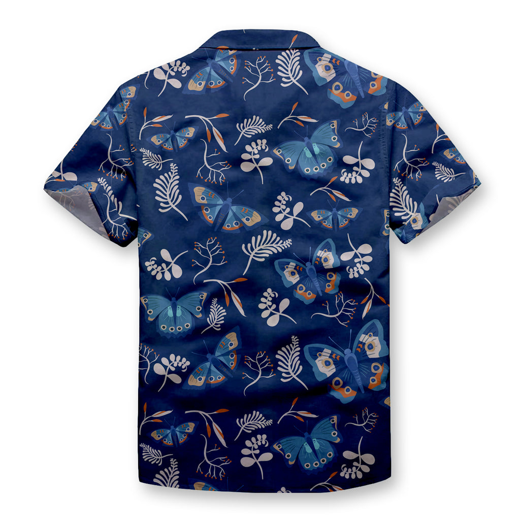 Butterflies Button Shirt