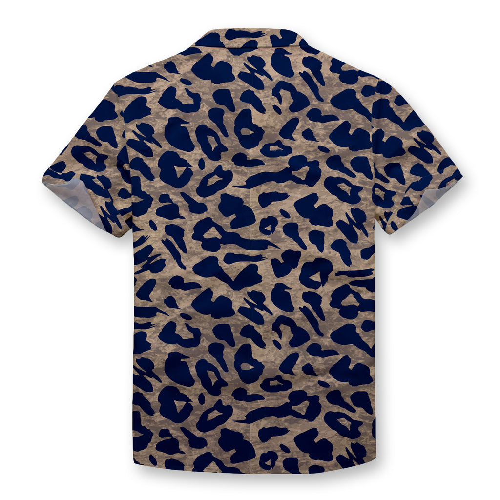 Leopard Pattern Button Shirt