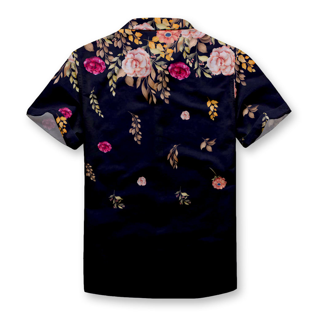 Midnight Floral Button Shirt