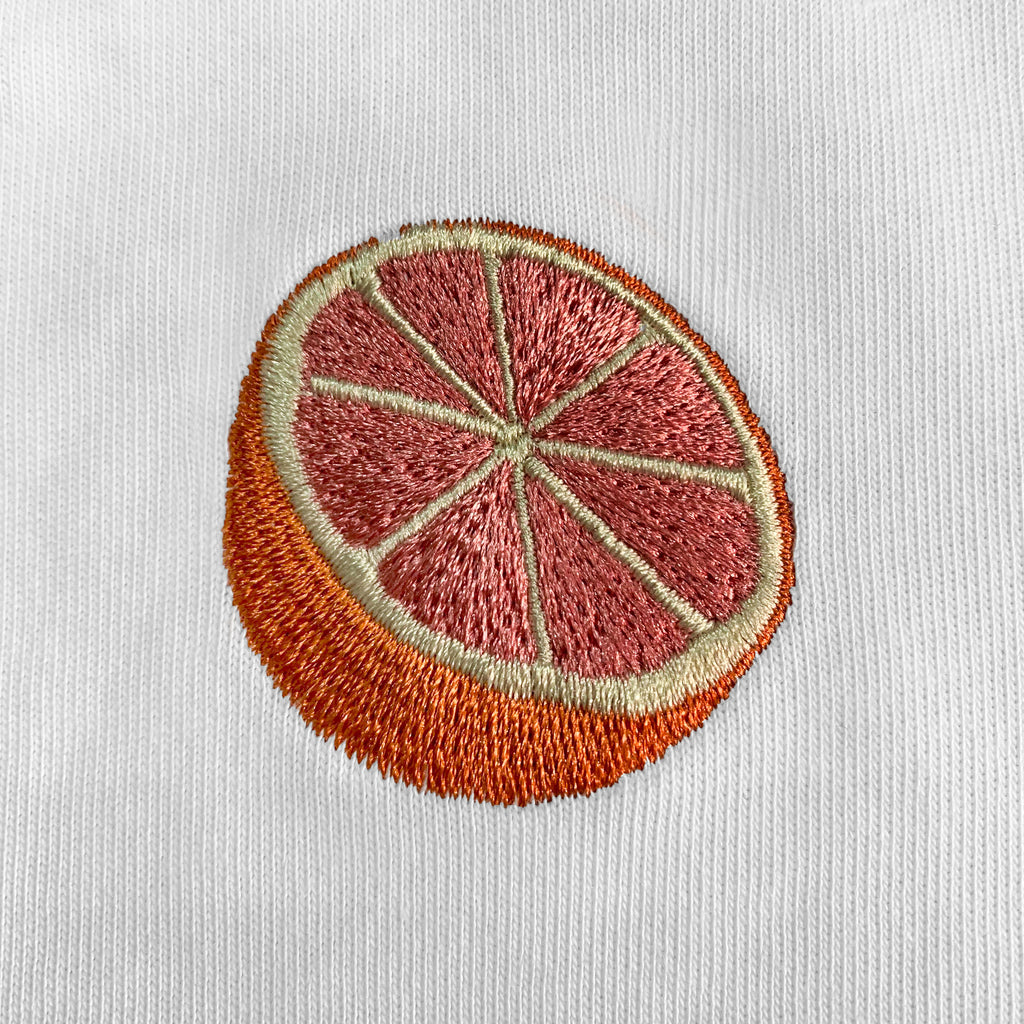 Grape Embroidered T-Shirt