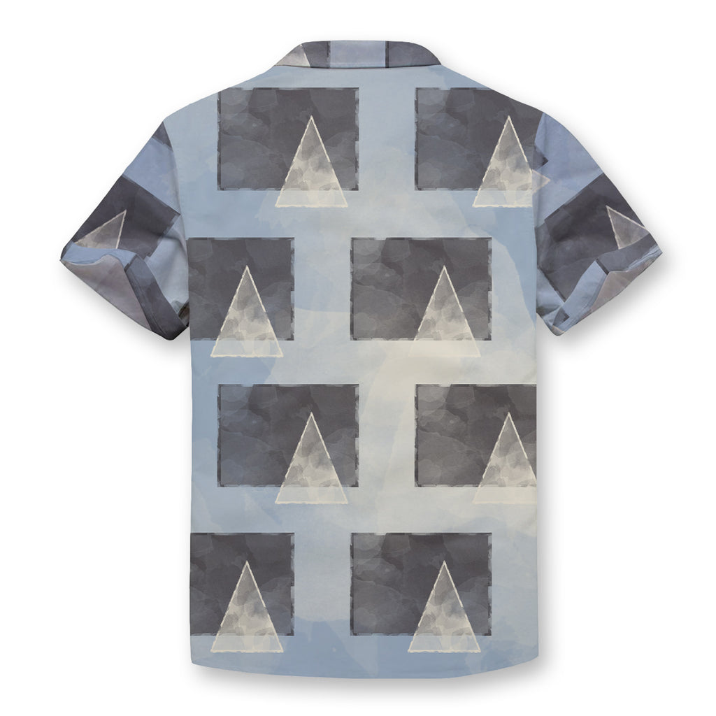 Colorful Grey Button Shirt