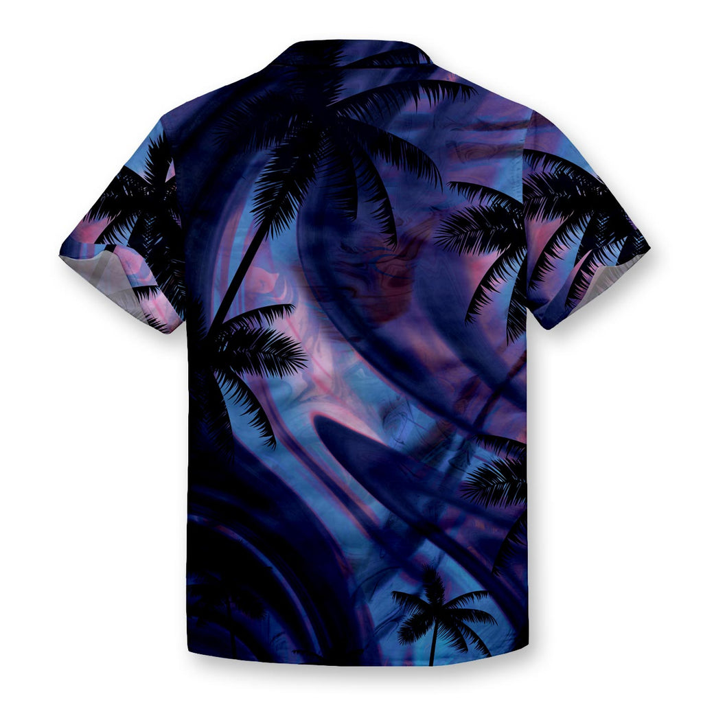 Twilight Palms Button Shirt