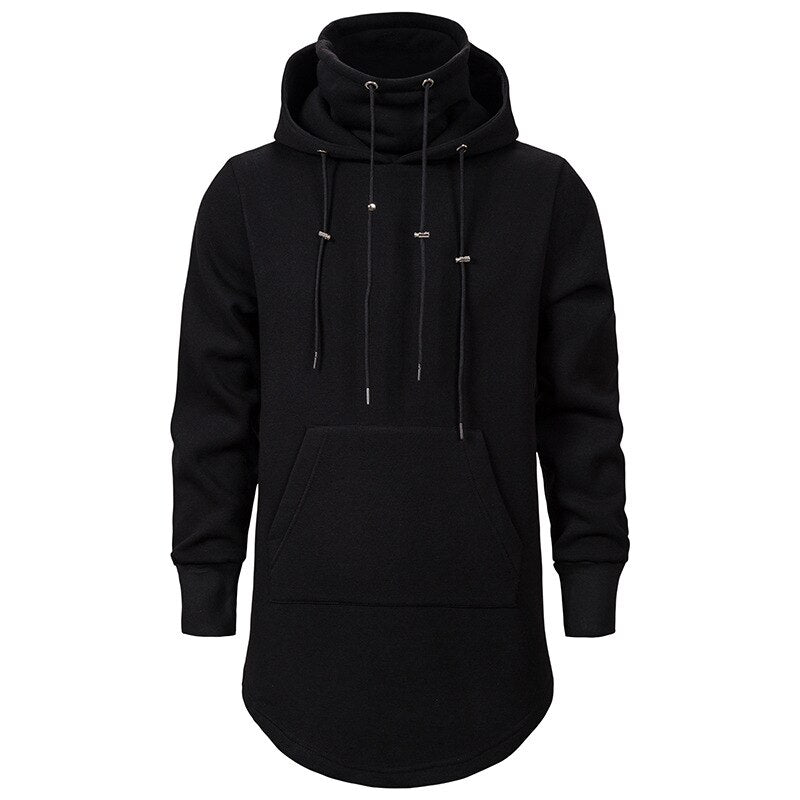 Casual High Collar Hoodie