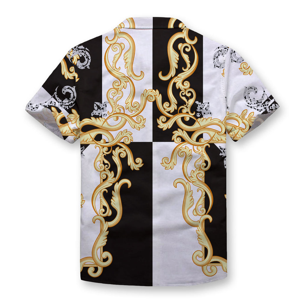 Golden Chains Button Shirt
