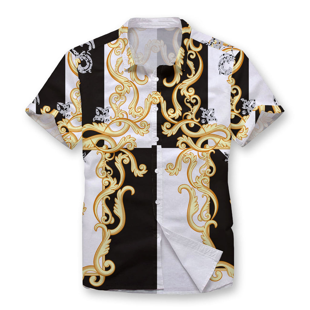 Golden Chains Button Shirt