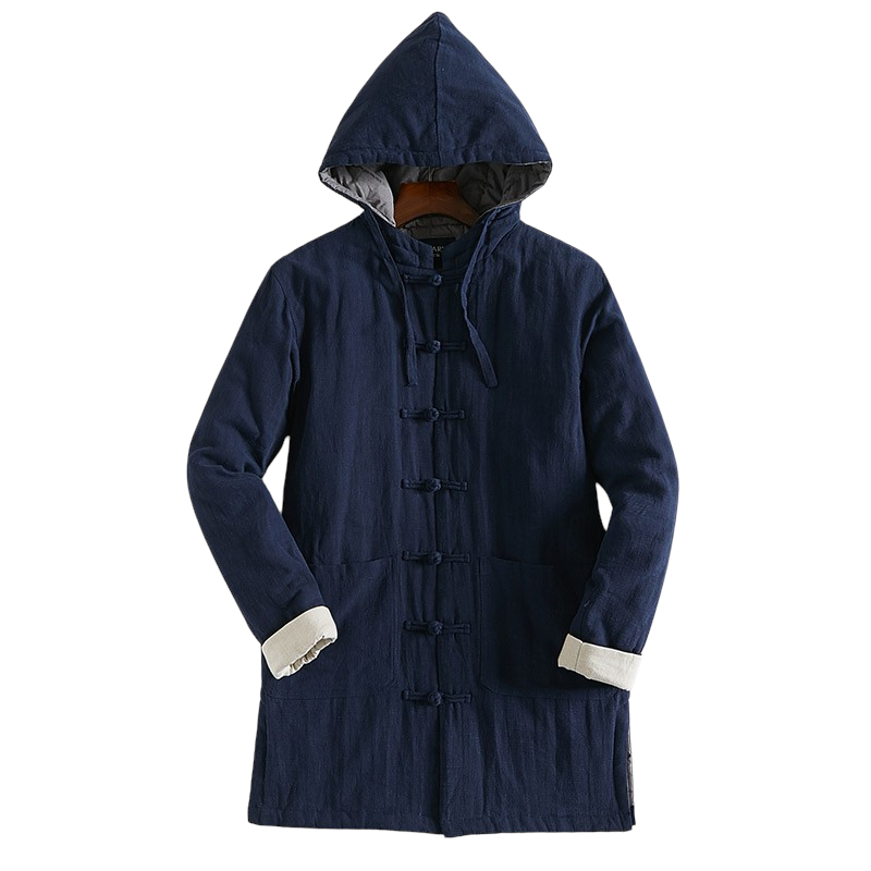 Retro Hooded Coat