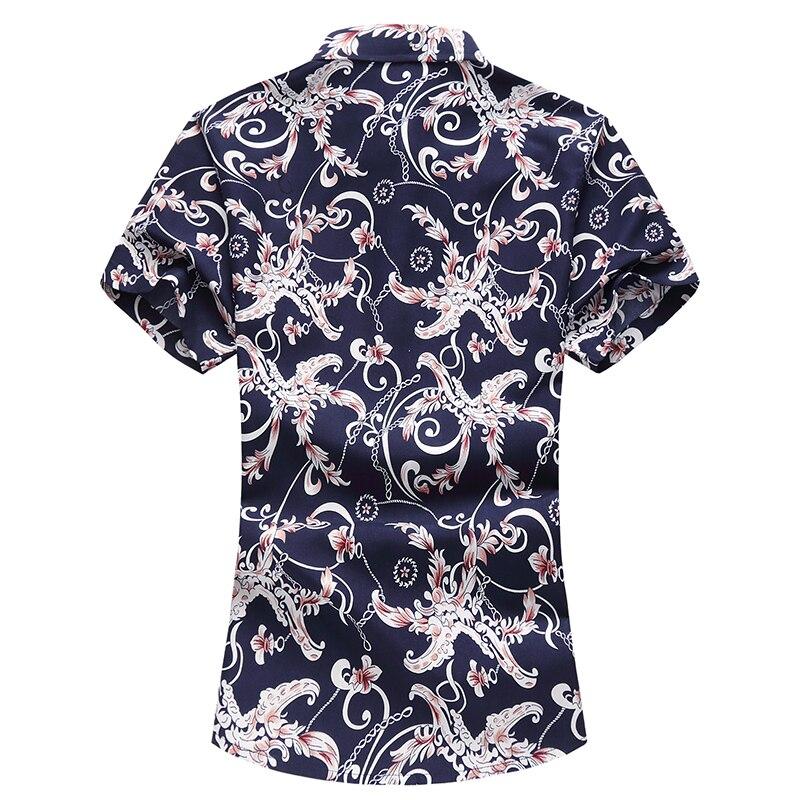 Blue Baroque Button Shirt