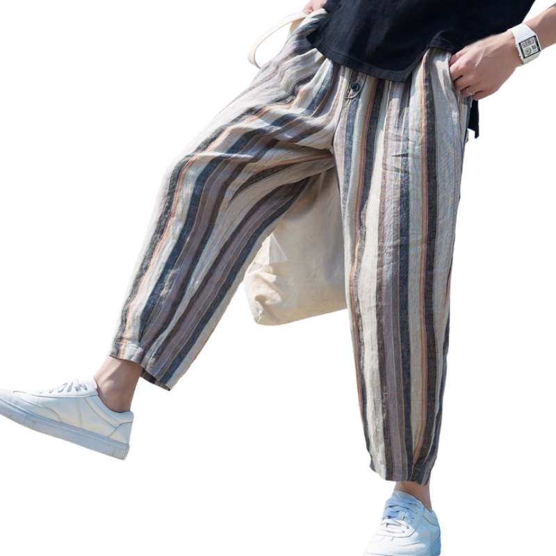 Striped Harem Pants