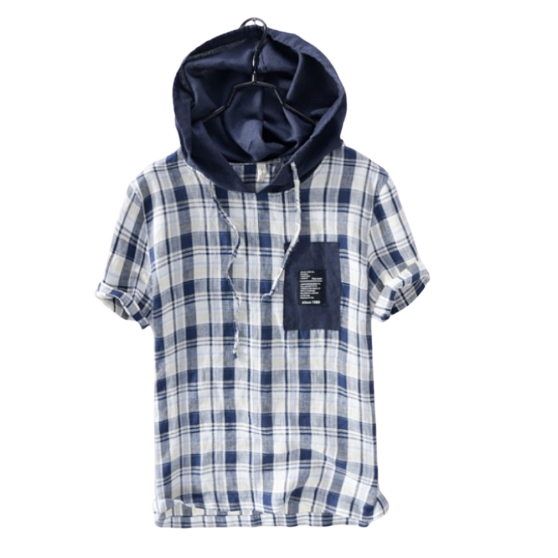 Donovan Hooded Short Sleeve Shirt