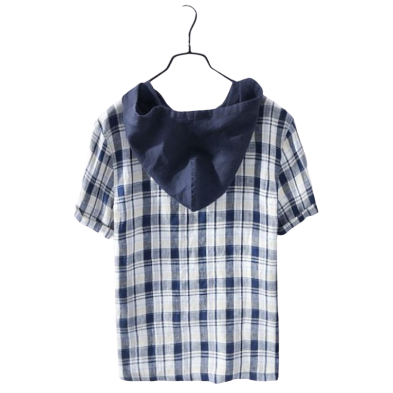 Donovan Hooded Short Sleeve Shirt
