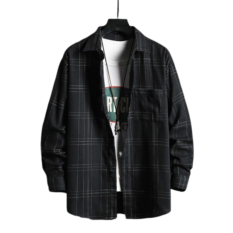 Random Plaid Button Up Shirt