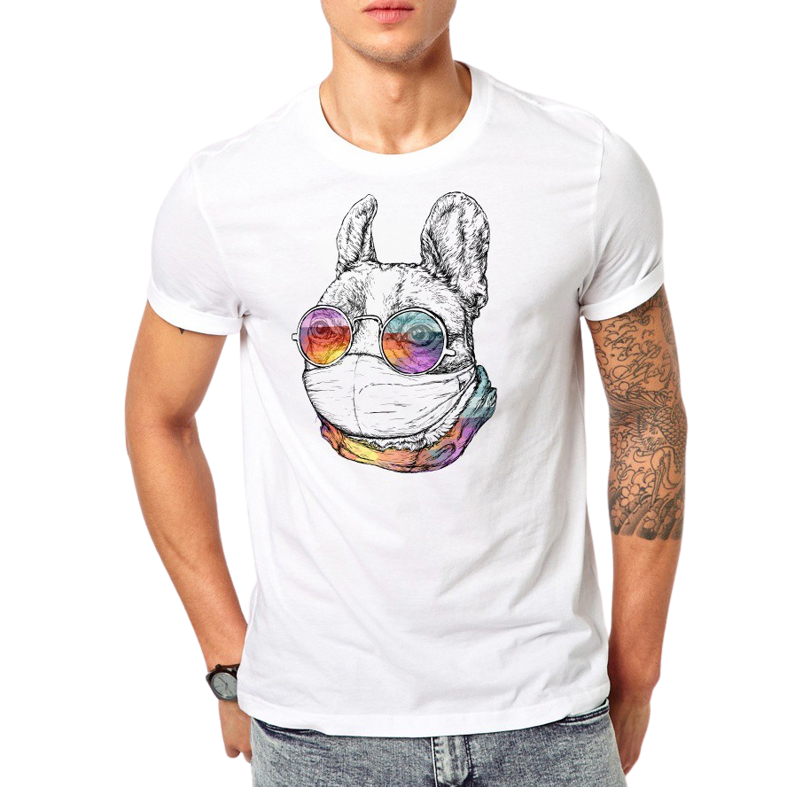 Masked French Bulldog T-Shirt