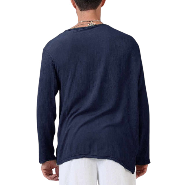 Light Deep V-Necked Shirt