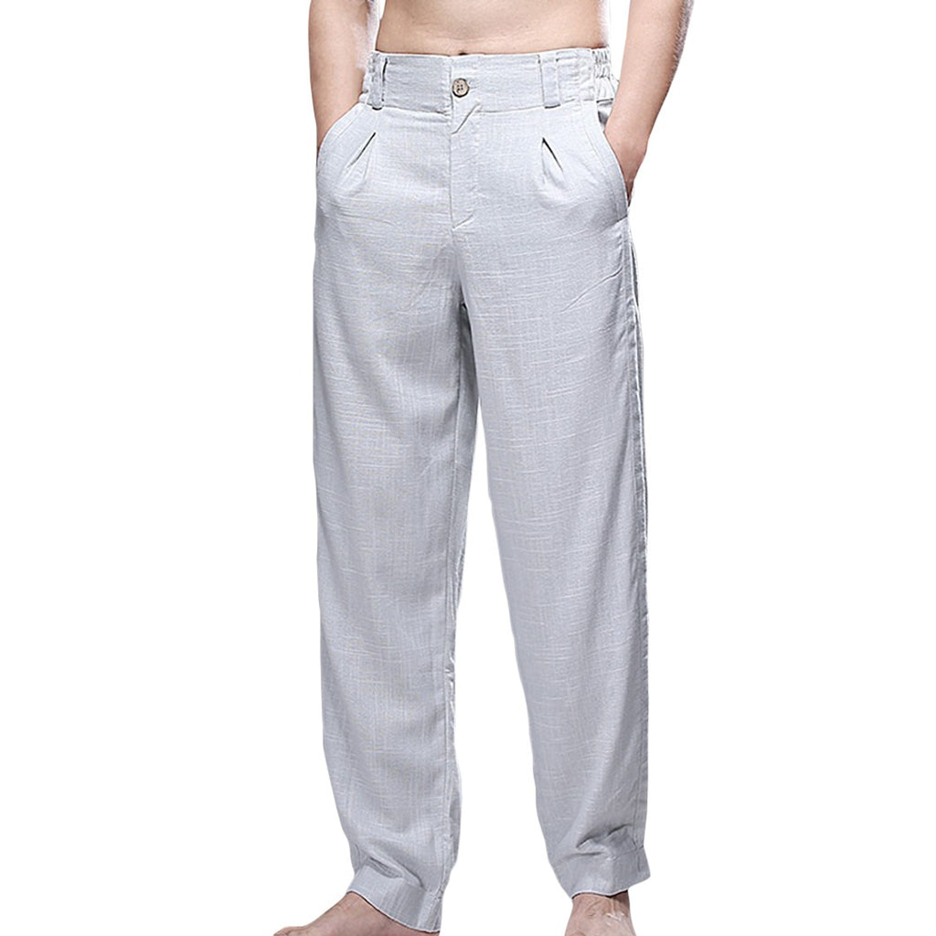 Light Linen Blend Pants