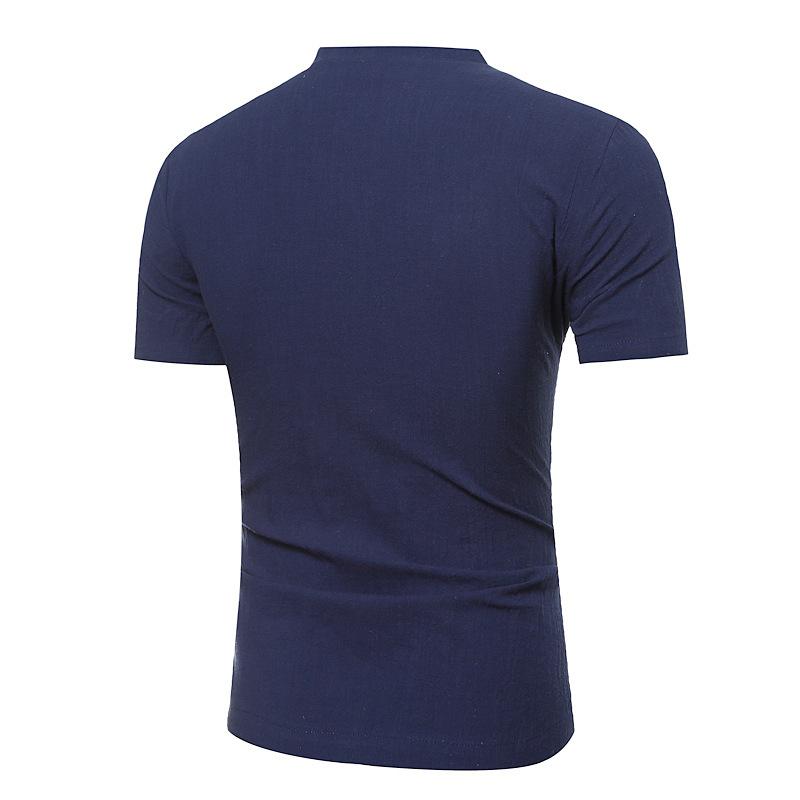 Casual Buttoned T-Shirt