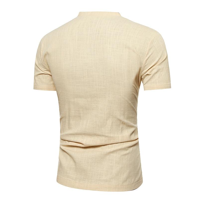 Casual Buttoned T-Shirt