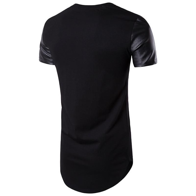 Black Shoulder T-Shirt