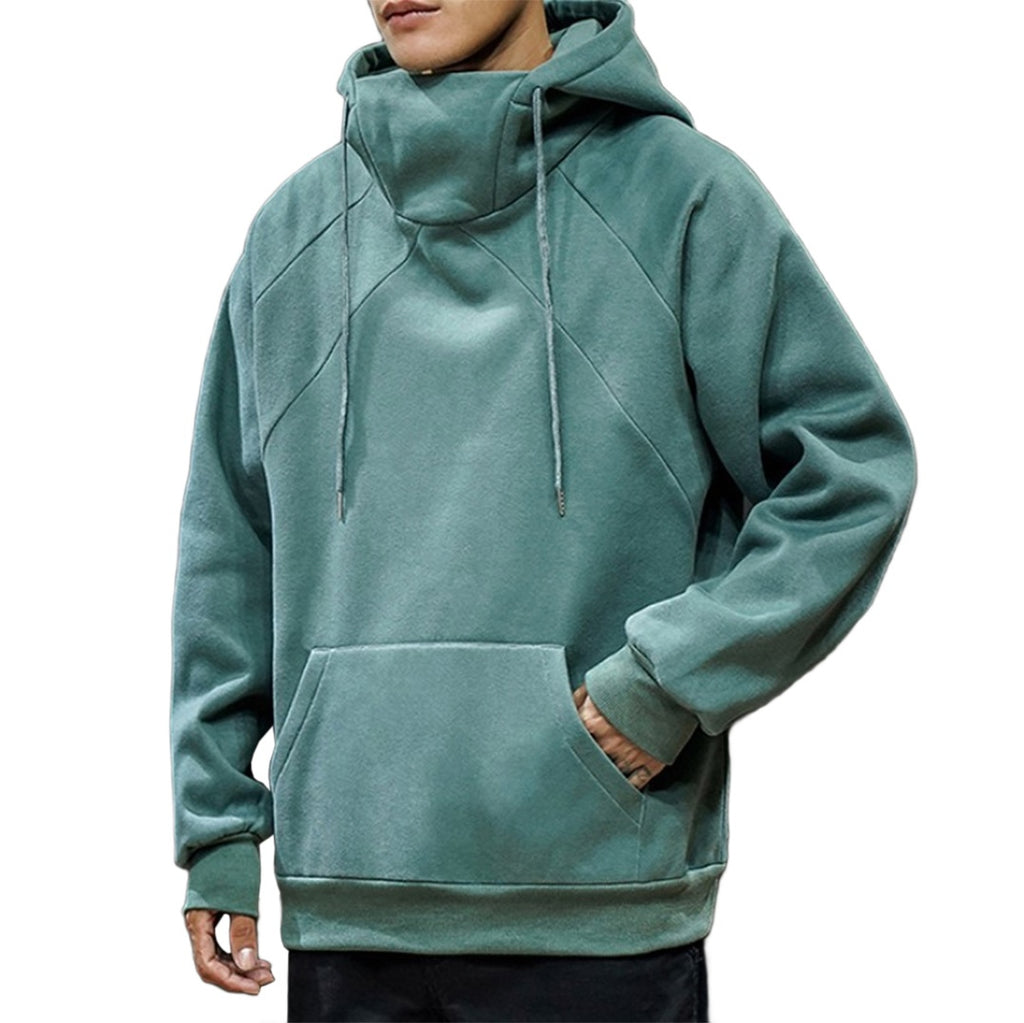 Warm High Neck Hoodie