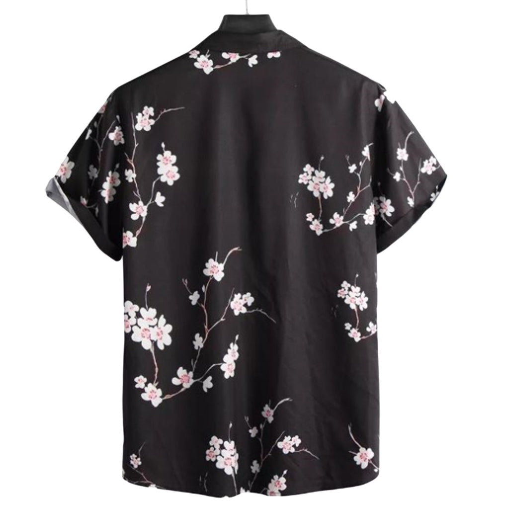 Plum Blossom Print Shirt