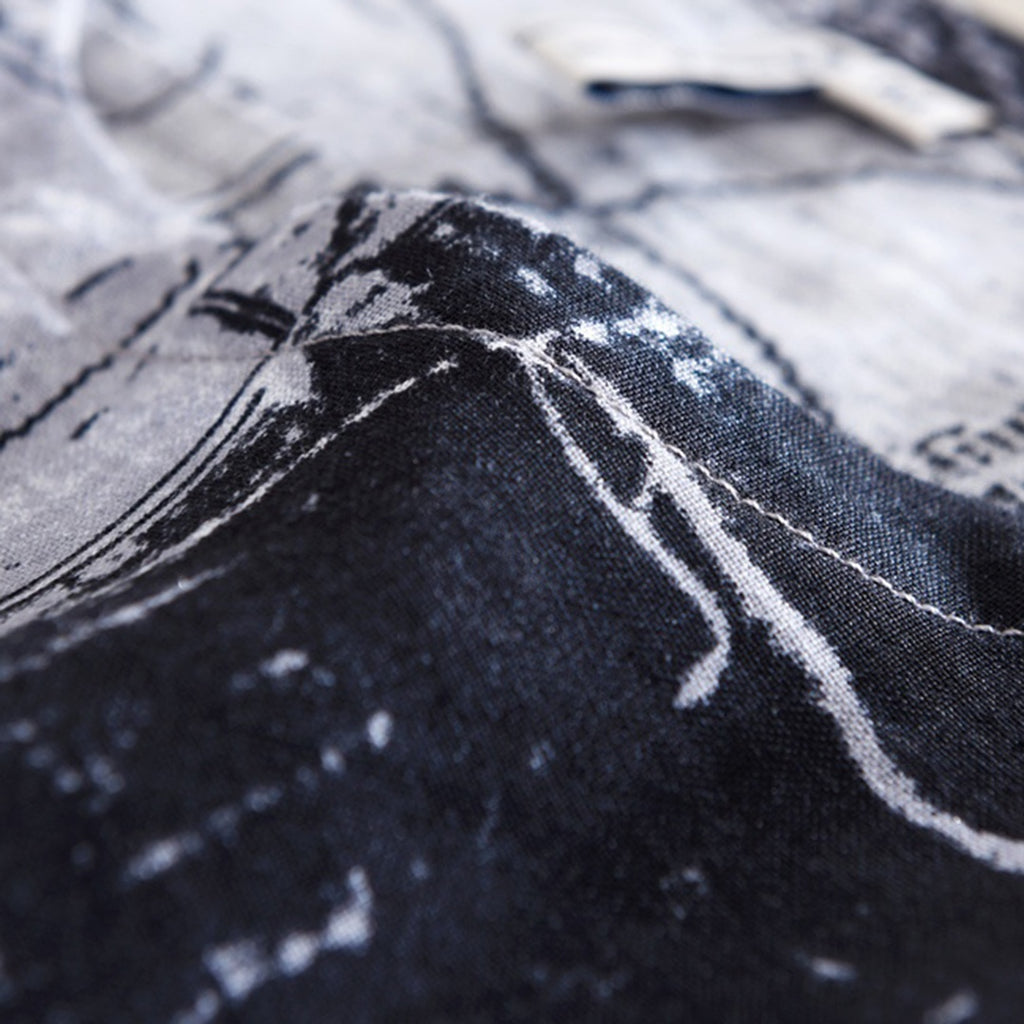 Retro Linen Blend T-Shirt