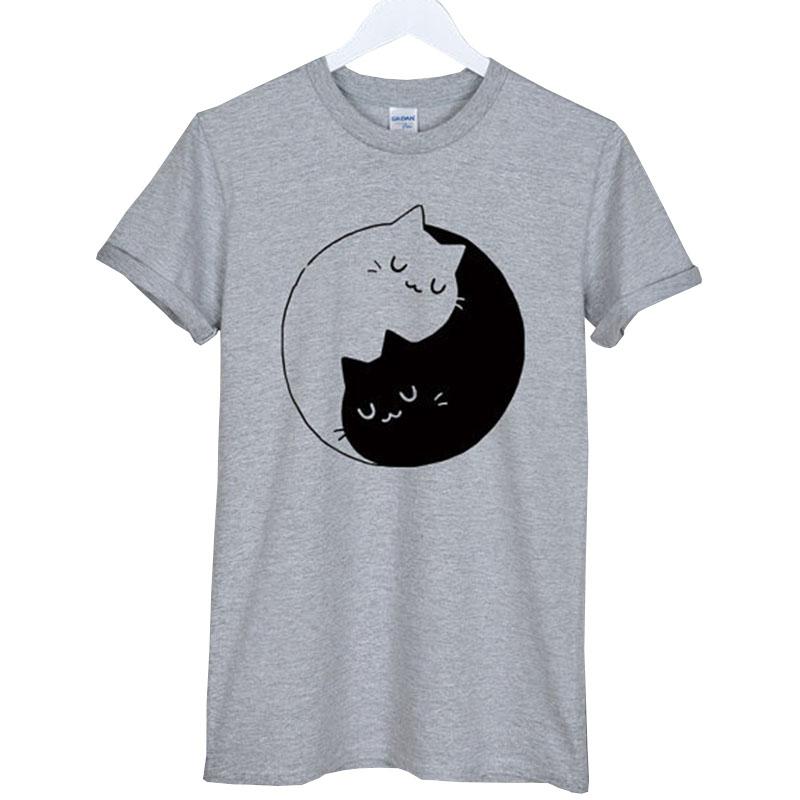 Yin-Yang Cats T-Shirt