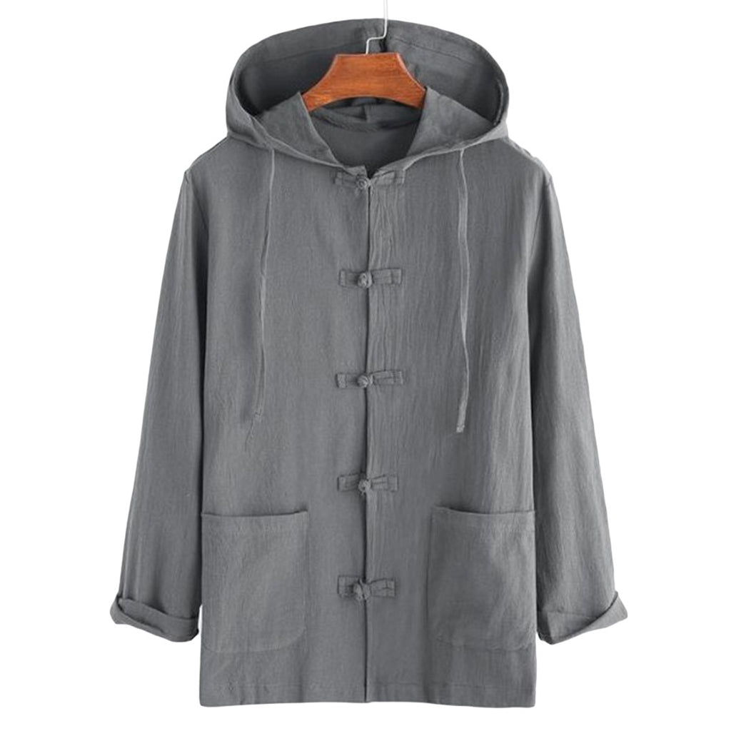 Long Sleeve Hooded Shirt