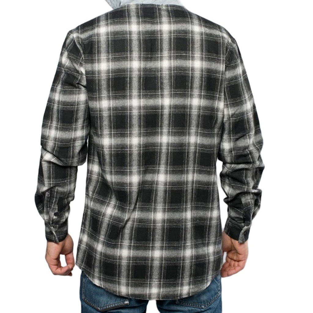 Dark Gray Hooded Shirt