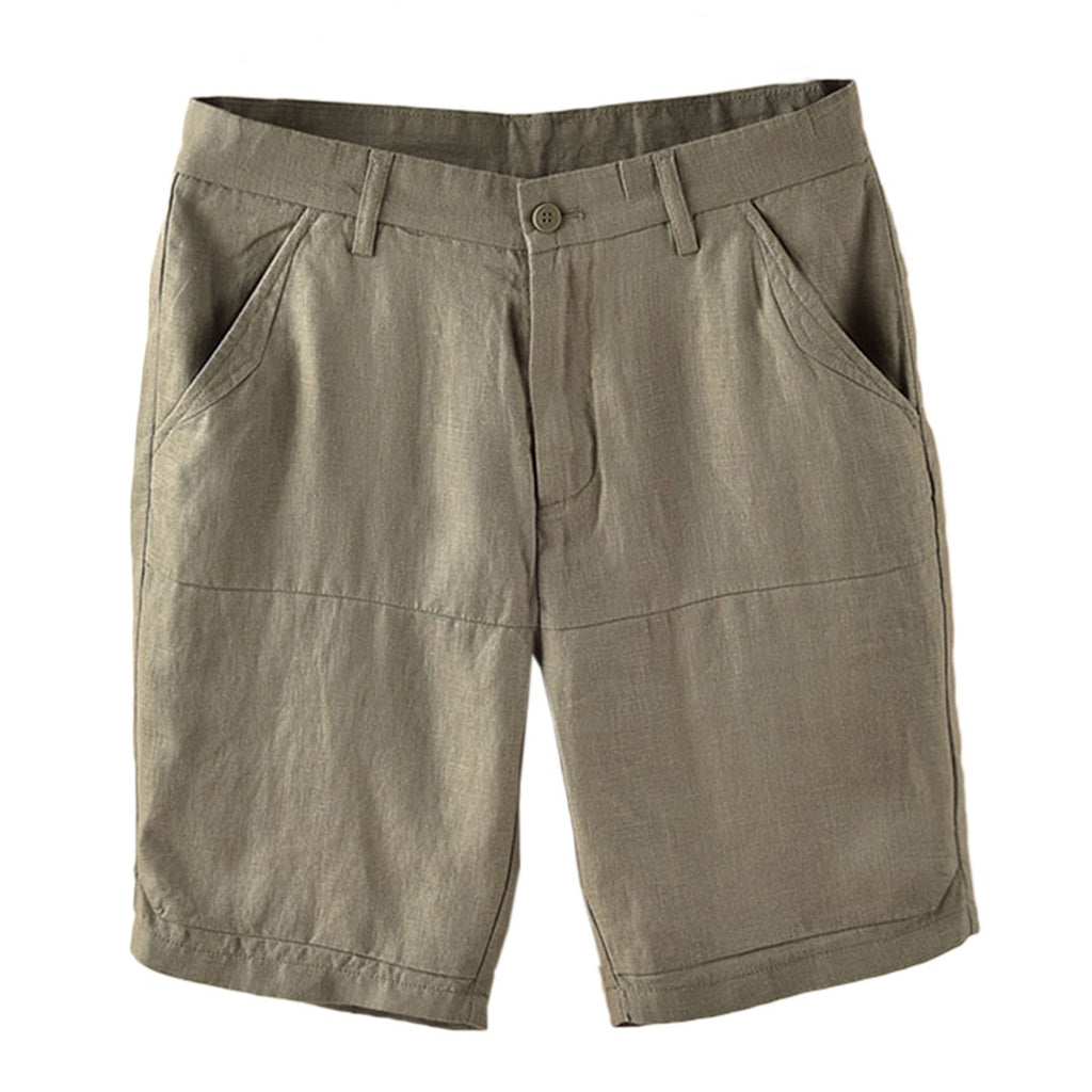 Linen Blend Chino Shorts