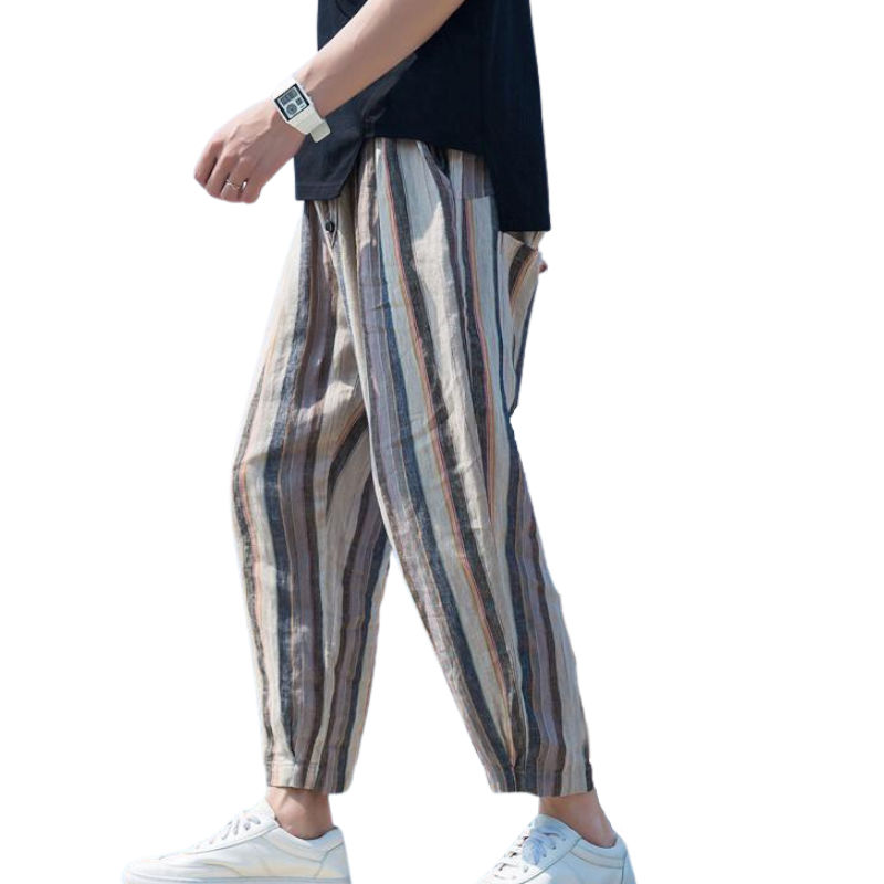 Striped Harem Pants